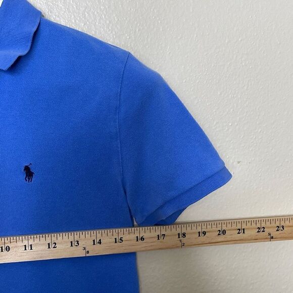 Ralph Lauren Shirt Kids Large Blue Polo Short Sleeve Casual Classic Fit - Picture 8 of 8